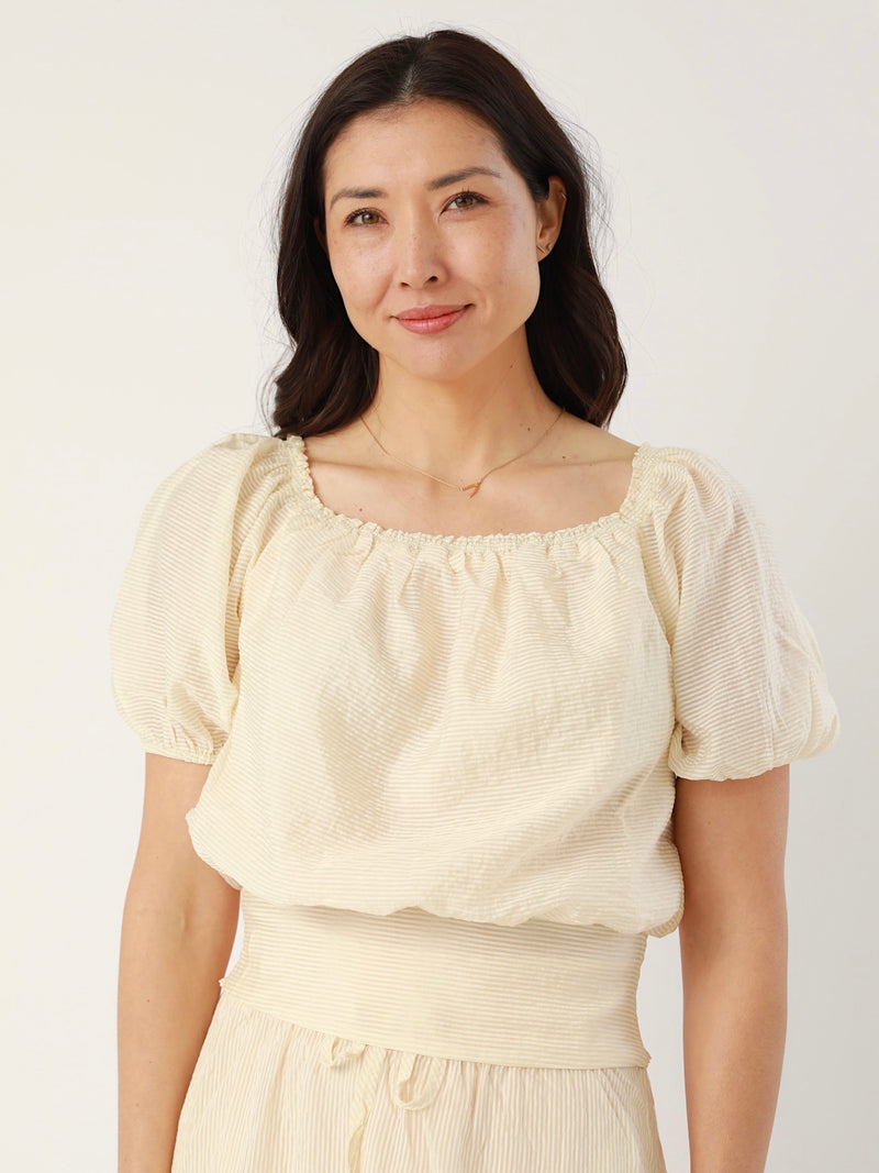 Edith Blouse in Sand