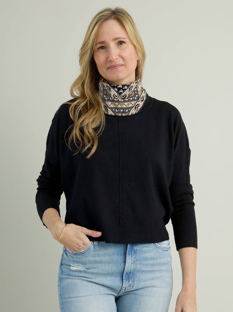 Andy Crew Neck - Blk