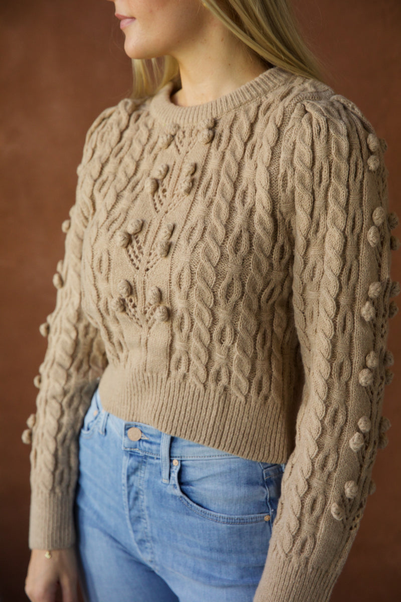 Cable Knit Crop