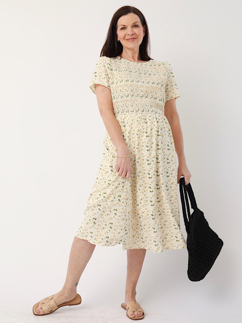 Constance Floral Midi