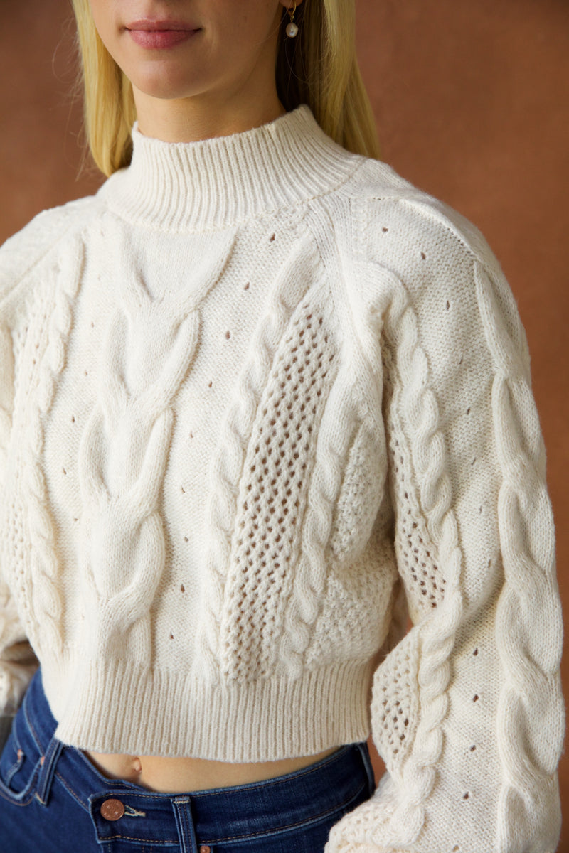Stanley Ivory Sweater