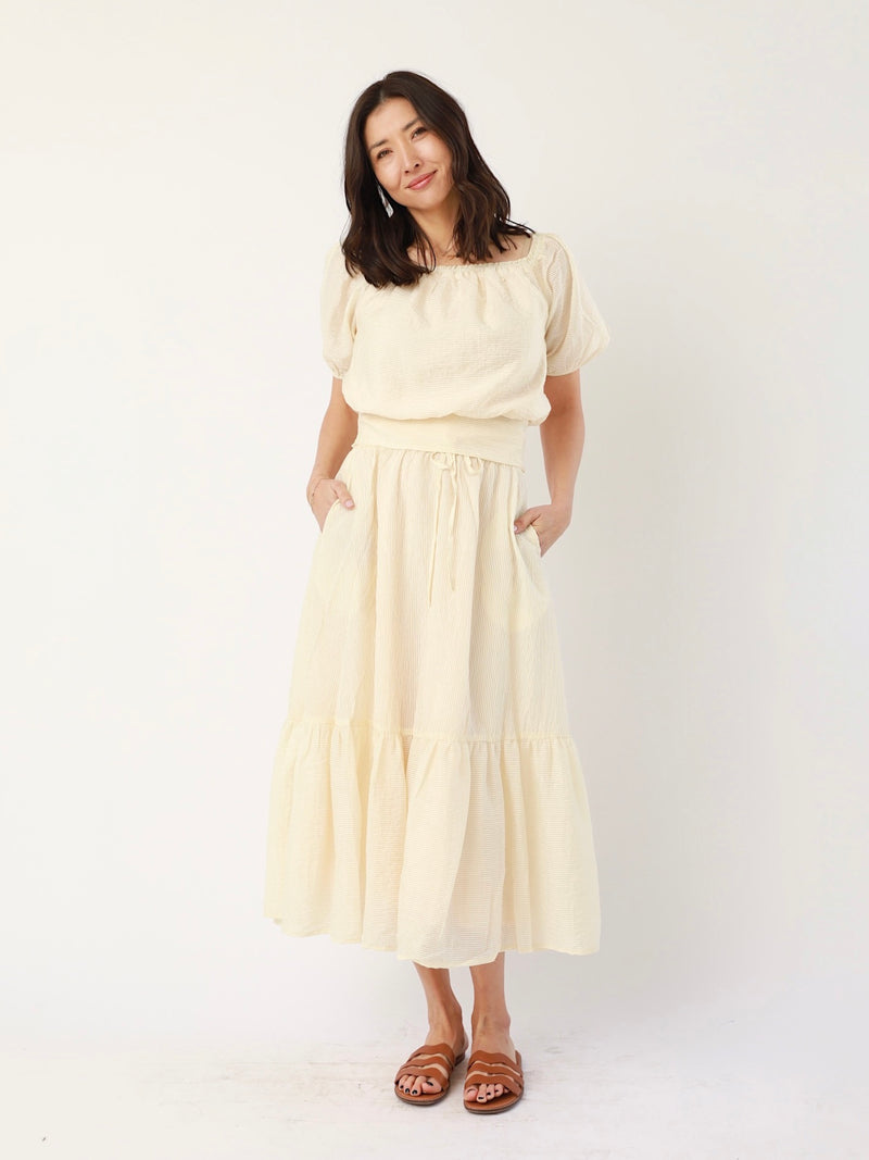 Edith Blouse in Sand