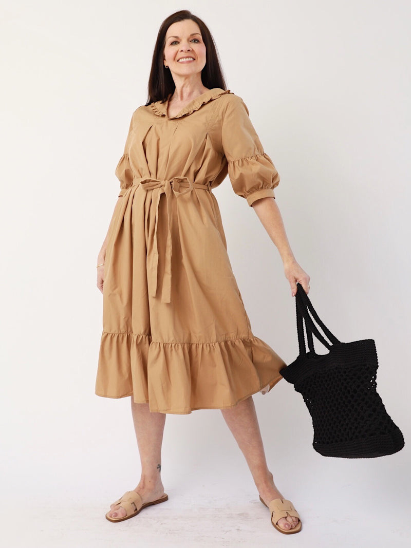 Penny Poplin Midi