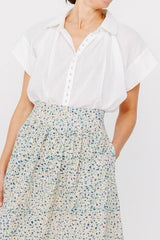 Mirth Bay Skirt in Sandy Field Flower