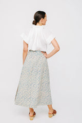 Mirth Bay Skirt in Sandy Field Flower