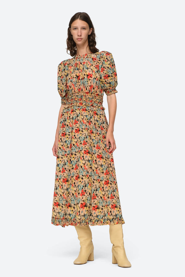 SEA NY Ensley Puff Sleeve Dress