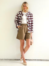 Madeline Plaid Jacket