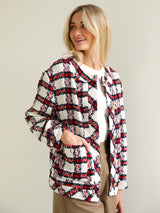 Madeline Plaid Jacket