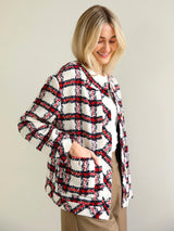 Madeline Plaid Jacket