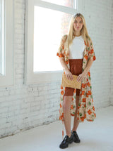 Orange Blossom Kimono