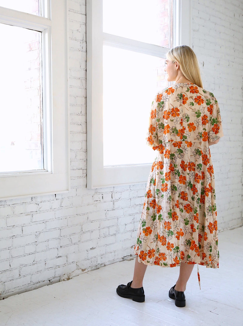 Orange Blossom Kimono