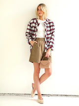 Madeline Plaid Jacket