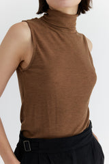 Marian Top Brown