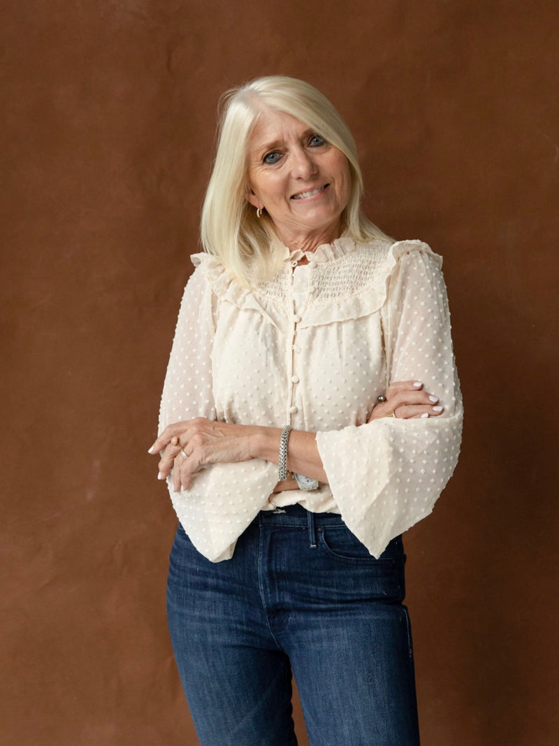 Hannah Dot Blouse