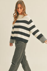 Kensington Navy Stripe