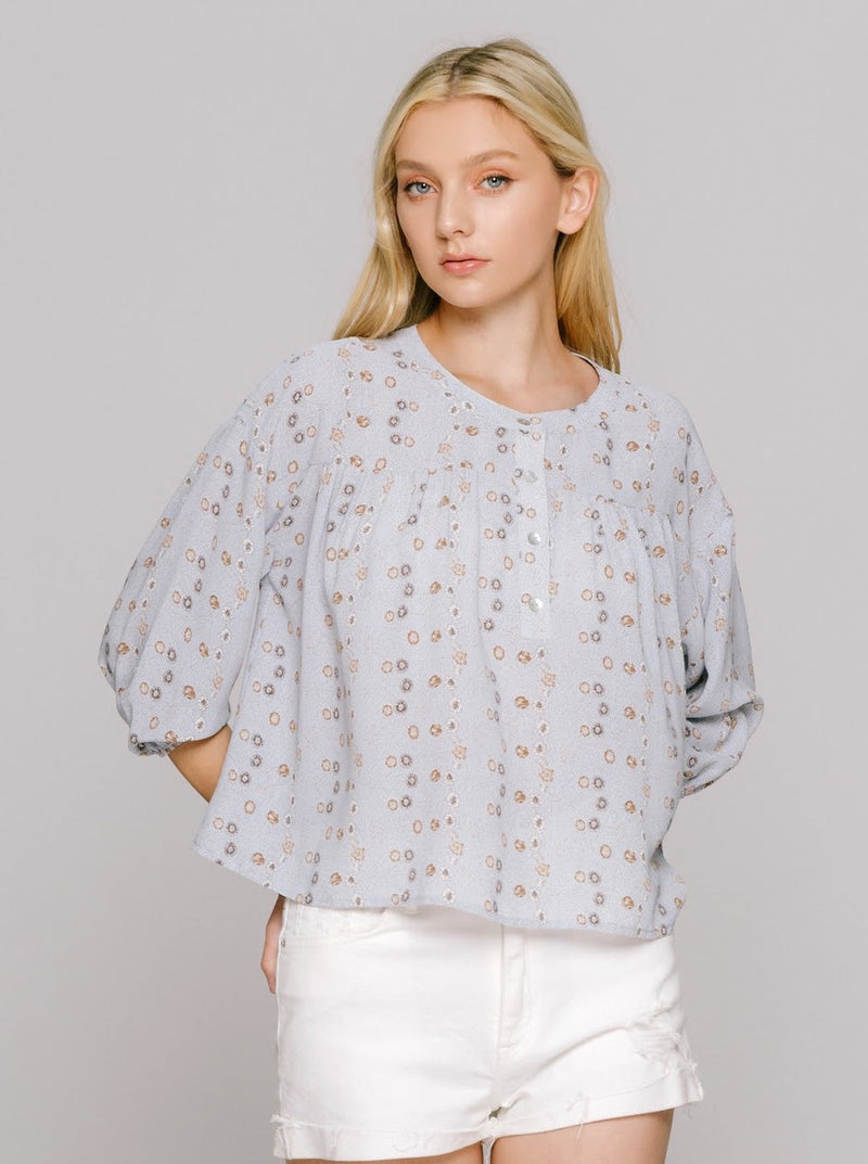 Sally Floral Blouse