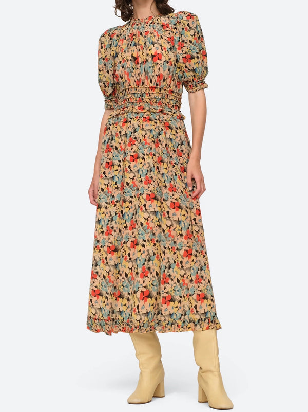 SEA NY Ensley Puff Sleeve Dress