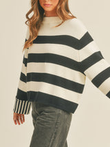 Kensington Navy Stripe