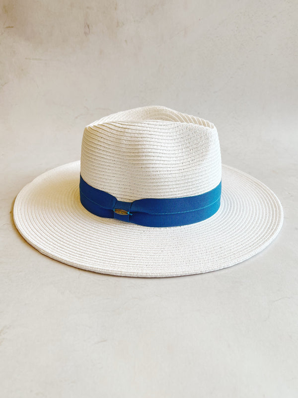 Blue Panama Hat